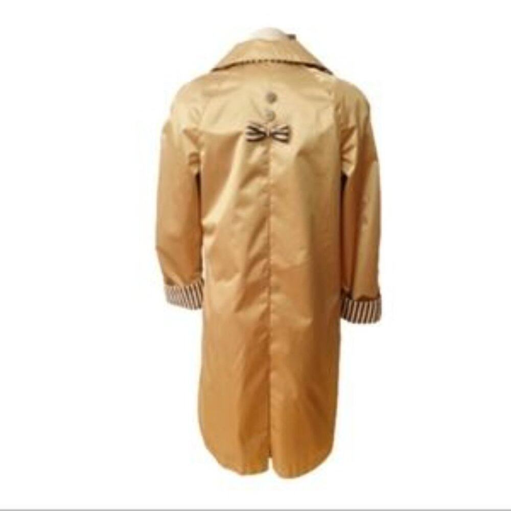 Giacca Gold Jacket Raincoat Size 12 - Picture 13 of 14